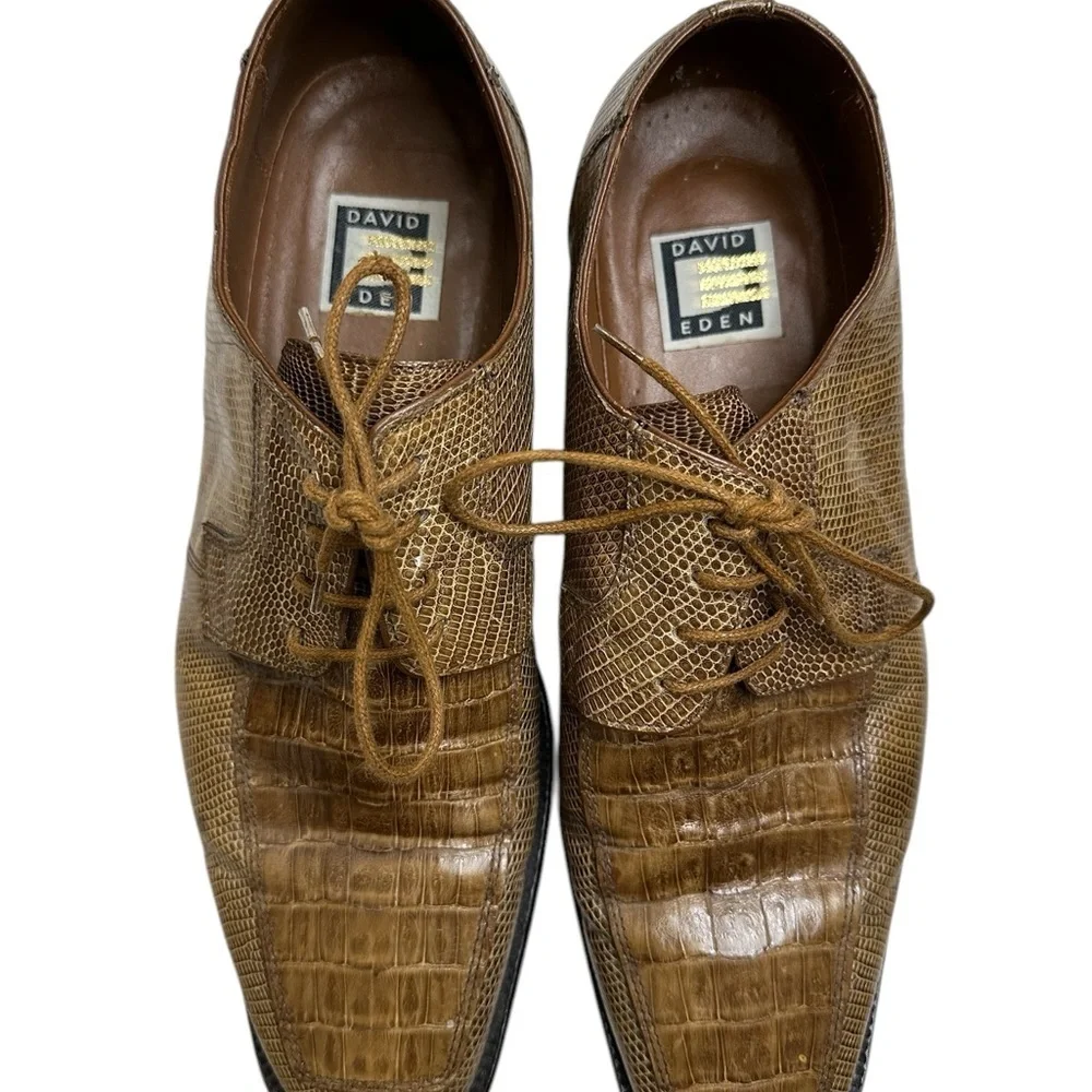Men's Brown Leather Dress Shoes
